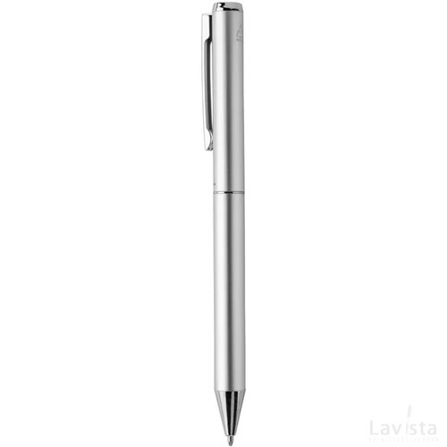 Swiss Peak Cedar RCS-gecertificeerde pen van re-aluminium zilver