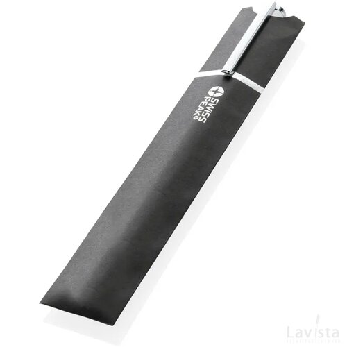 Swiss Peak Cedar RCS-gecertificeerde pen van re-aluminium zilver