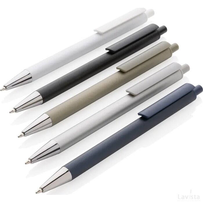 Amisk RCS-gecertificeerde pen van gerecycled aluminium wit