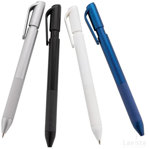 TwistLock GRS gecertificeerde gerecycled ABS balpen blauw