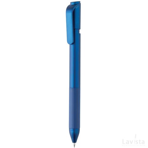TwistLock GRS gecertificeerde gerecycled ABS balpen blauw
