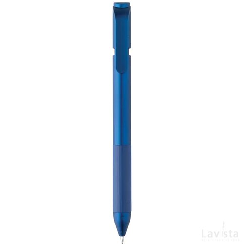TwistLock GRS gecertificeerde gerecycled ABS balpen blauw