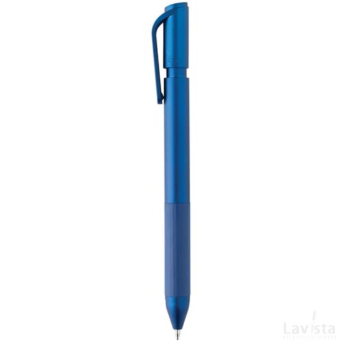 TwistLock GRS gecertificeerde gerecycled ABS balpen blauw
