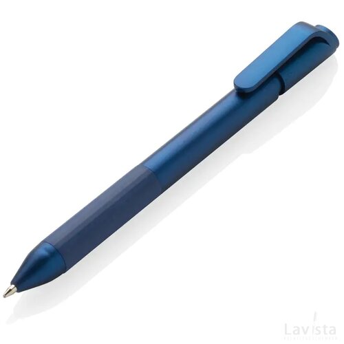 TwistLock GRS gecertificeerde gerecycled ABS balpen blauw