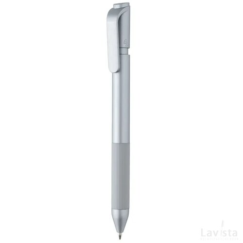 TwistLock GRS gecertificeerde gerecycled ABS balpen zilver