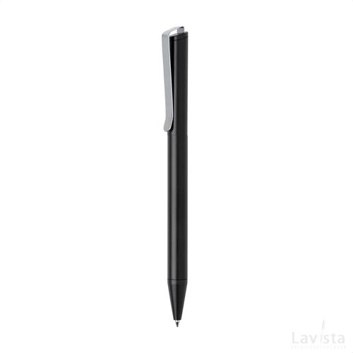 Xavi RCS-gecertificeerde pen van gerecycled aluminium zwart