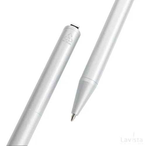 Xavi RCS-gecertificeerde pen van gerecycled aluminium zilver