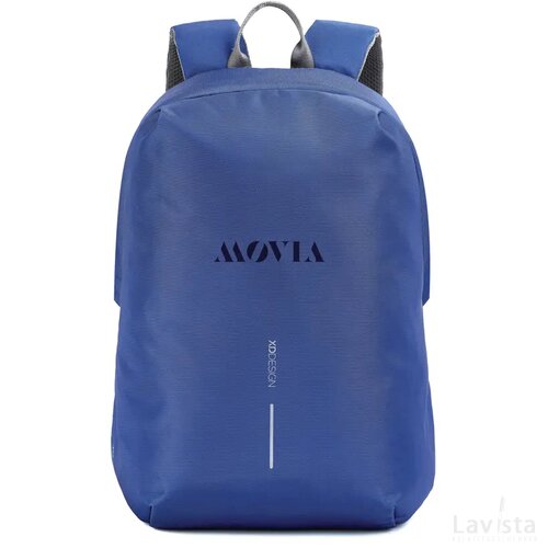 Bobby Soft, anti-diefstal rugzak royal blue, grijs