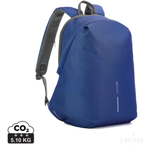Bobby Soft, anti-diefstal rugzak royal blue, grijs