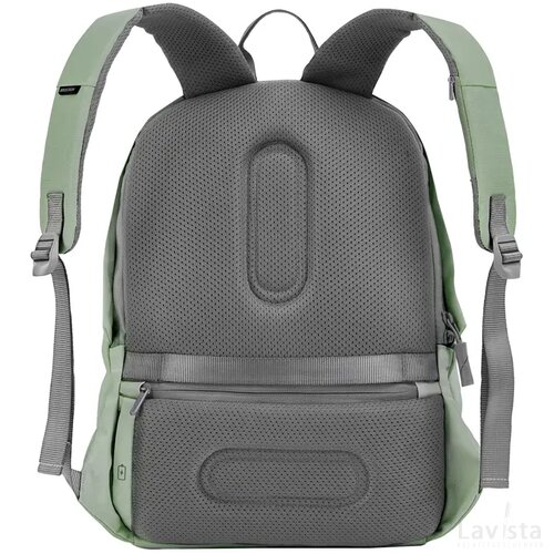 Bobby Soft, anti-diefstal rugzak iceberg green, grijs
