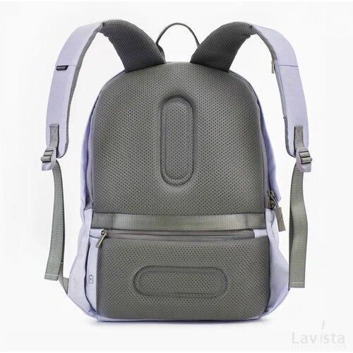 Bobby Soft, anti-diefstal rugzak lavender, grijs
