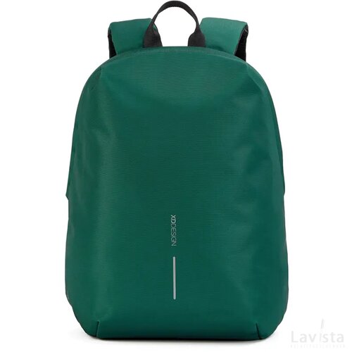 Bobby Soft, anti-diefstal rugzak forest green, zwart