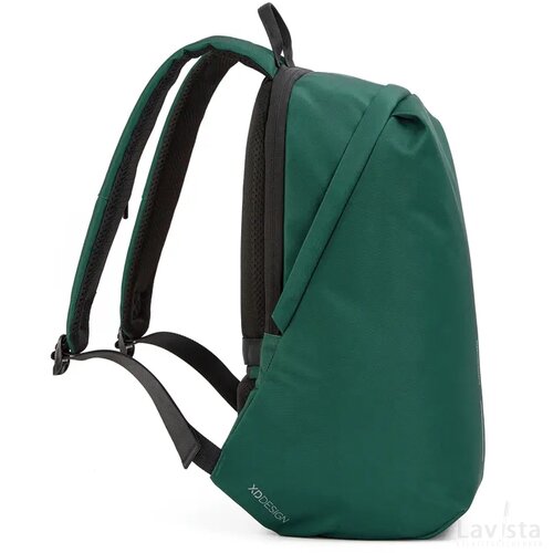 Bobby Soft, anti-diefstal rugzak forest green, zwart