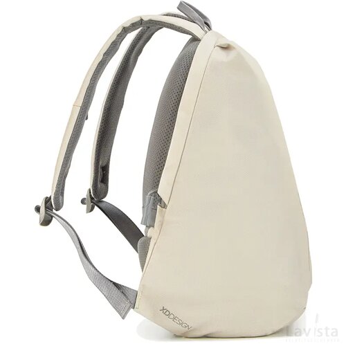 Bobby Soft, anti-diefstal rugzak beige, grijs