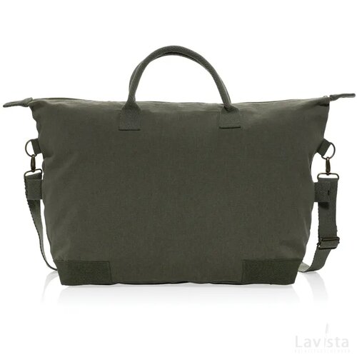 Kezar AWARE™ 500gsm gerecycled canvas deluxe weekendtas groen