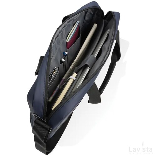Armond AWARE™ RPET 15.6" laptoptas donkerblauw