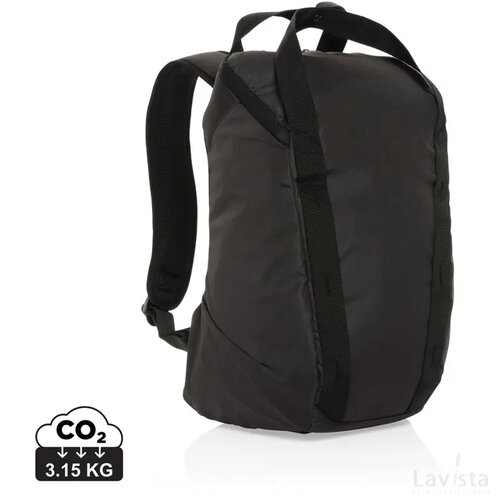 Sienna AWARE™ RPET everyday 14" laptop rugzak zwart