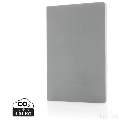 Impact softcover steenpapier notitieboek A5 grijs