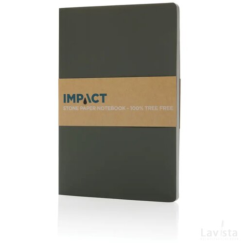 Impact softcover steenpapier notitieboek A5 groen
