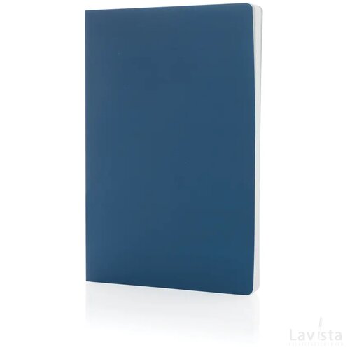 Impact softcover steenpapier notitieboek A5 blauw