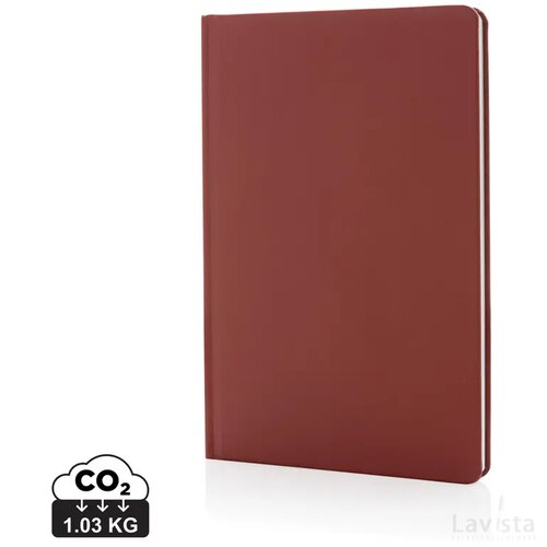 Impact hardcover steenpapier notitieboek A5 rood