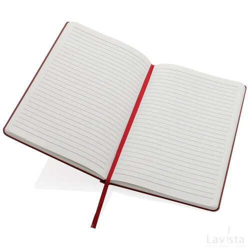 Impact hardcover steenpapier notitieboek A5 rood