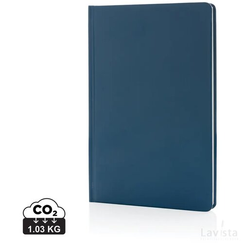 Impact hardcover steenpapier notitieboek A5 blauw