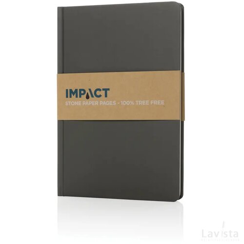 Impact hardcover steenpapier notitieboek A5 groen