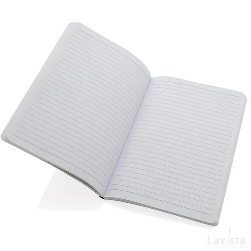 Salton A5 GRS gecertificeerd recycled papieren notitieboek blauw