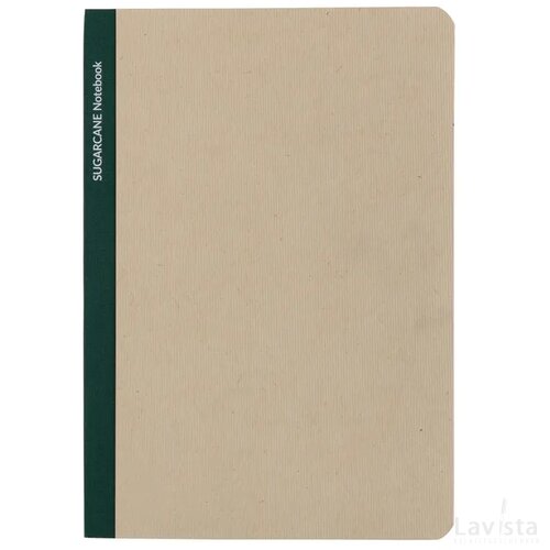 Stylo suikerrietpapier A5 notitieboek groen
