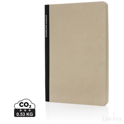 Stylo suikerrietpapier A5 notitieboek zwart