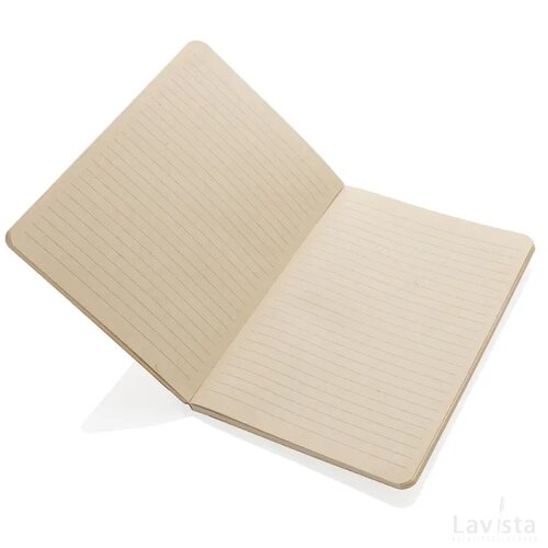 Stylo suikerrietpapier A5 notitieboek zwart