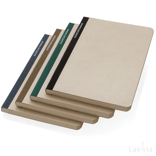 Stylo suikerrietpapier A5 notitieboek bruin