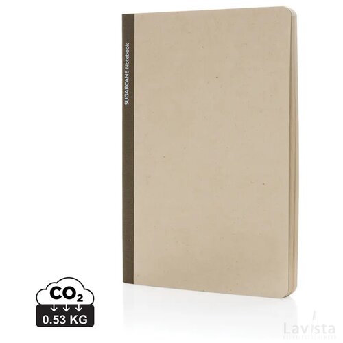 Stylo suikerrietpapier A5 notitieboek bruin