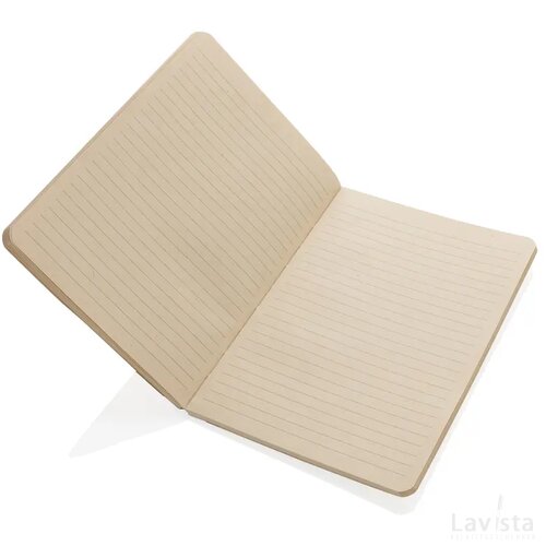 Stylo suikerrietpapier A5 notitieboek bruin