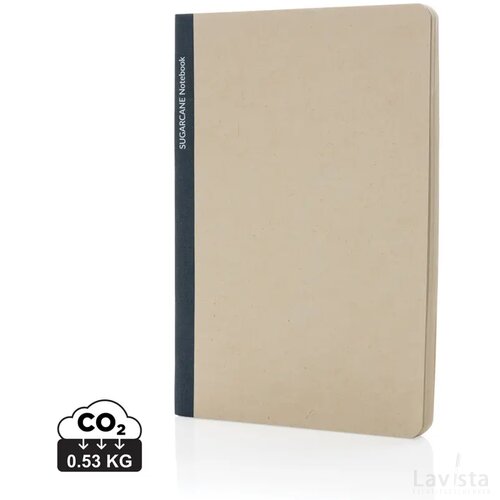 Stylo suikerrietpapier A5 notitieboek blauw