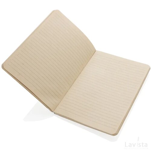 Stylo suikerrietpapier A5 notitieboek blauw