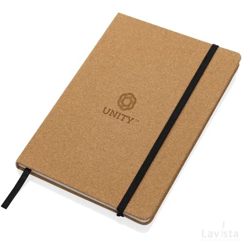 Stoneleaf A5 kurk en steenpapier notitieboek bruin