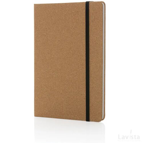 Stoneleaf A5 kurk en steenpapier notitieboek bruin