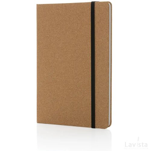 Stoneleaf A5 kurk en steenpapier notitieboek bruin