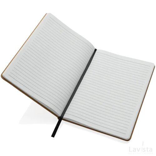 Stoneleaf A5 kurk en steenpapier notitieboek bruin