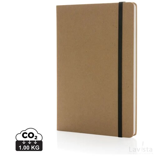 Craftstone A5 gerecycled kraft- en steenpapier notitieboek bruin