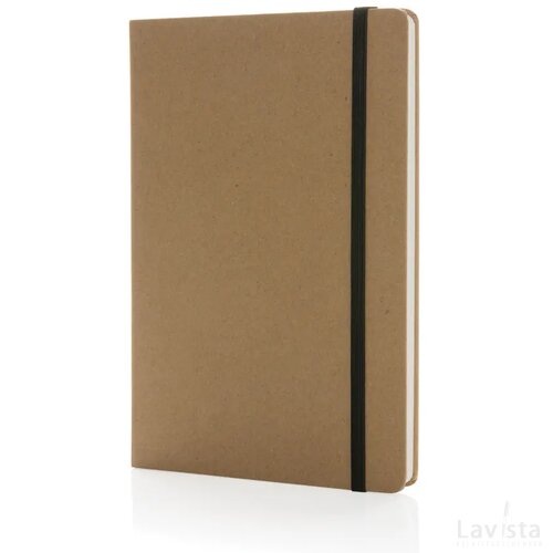 Craftstone A5 gerecycled kraft- en steenpapier notitieboek bruin