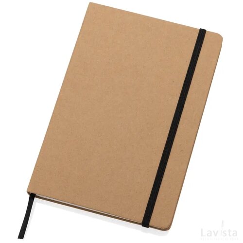 Craftstone A5 gerecycled kraft- en steenpapier notitieboek bruin