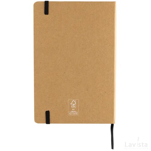 Craftstone A5 gerecycled kraft- en steenpapier notitieboek bruin
