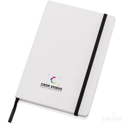 Craftstone A5 gerecycled kraft- en steenpapier notitieboek wit