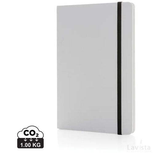 Craftstone A5 gerecycled kraft- en steenpapier notitieboek wit