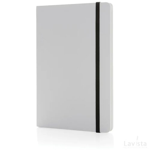 Craftstone A5 gerecycled kraft- en steenpapier notitieboek wit