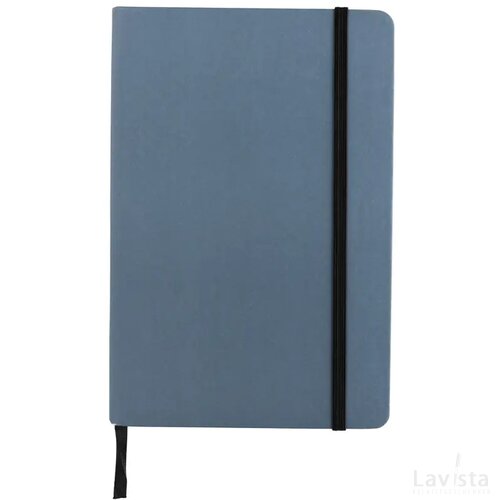 Craftstone A5 gerecycled kraft- en steenpapier notitieboek blauw