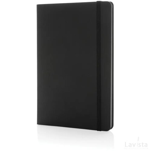 Craftstone A5 gerecycled kraft- en steenpapier notitieboek zwart